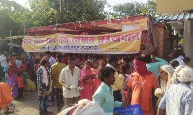 भक्तों से मिलने उनके घर तक पहुंचे प्रभु जगन्नाथ  (सराहनीय- जय जगन्नाथ सेवा समिति का भंडारा)