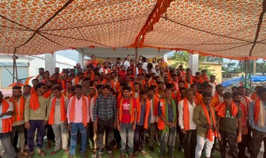 खैरागढ़ भाजपा के अभियान चलो संगवारी भाजपा संग जुड़बो कार्यक्रम आयोजित