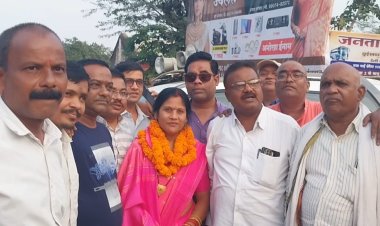 यशोदा वर्मा का हुआ जोरदार  स्वागत