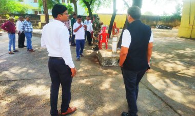 पिपरिया स्थित स्ट्रॉन्गरूम परिसर कक्ष में किया गया कमिशनिंग