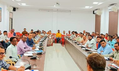 कलेक्टर ने गौठानों के प्रदर्शन और गोबर खरीदी की ली समीक्षा बैठक