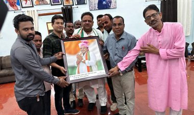 आलोक को जन्मदिन में मुख्यमंत्री भूपेश बघेल ने फोन कर बधाई आशीर्वाद दिया