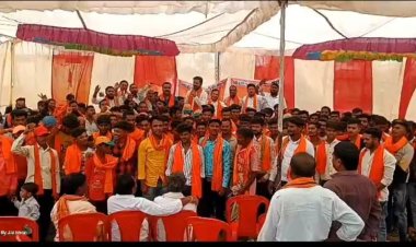 उदयपुर क्षेत्र के 125 युवाओं ने थामा भाजपा का दामन