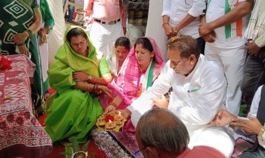 करोडो के कार्यों का गिरीश देवांगन ने किया भूमि पूजन एवं लोकार्पण