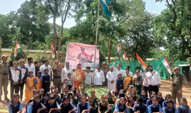 जवानो ने छेत्र वासियो के साथ मनाया स्वतंत्रता दिवस