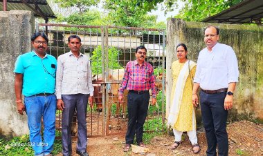 आवारा पशुओं को कांजी हाऊस पहुंचाया गया   हुई रेडियम टैगिंगआवारा पशुओं को कांजी हाऊस पहुंचाया गया   हुई रेडियम टैगिंग