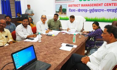 मुख्य सचिव ने निर्वाचन सम्बन्धी कलेक्टरों की ली वर्चुअल बैठक