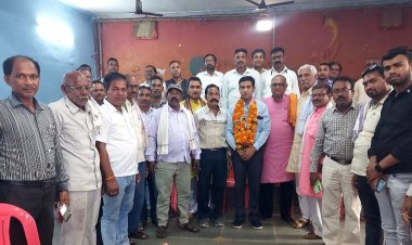 सर्व साहू समाज के जिला अध्यक्ष बने विपलव साहू