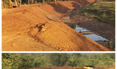 पुरे जिले में चल रहा अवैध उत्खनन का खेल                           के सी जी जिला बना अवैध उतखनन  का अड्डा     