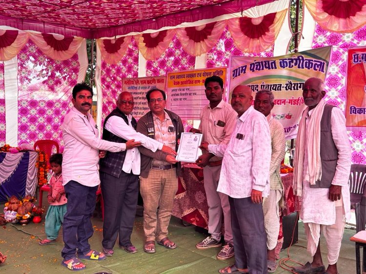 जिले के विभिन्न ग्रामों में हुआ विकसित भारत संकल्प यात्रा का आयोजन