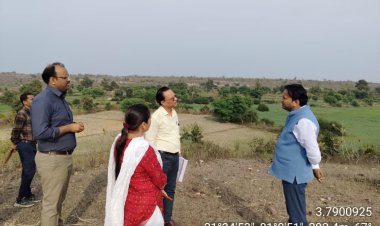 सिद्धबाबा जलाशय राज्य शासन की महत्वकांक्षी परियोजना   गुणवत्ता का ध्यान रखते हुए काम जल्द पूर्ण कराएं       कलेक्टर श्री चंद्रकांत वर्मा