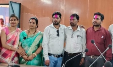 रोजगार सहायक संघ के अध्यक्ष बने निकेतन यदु