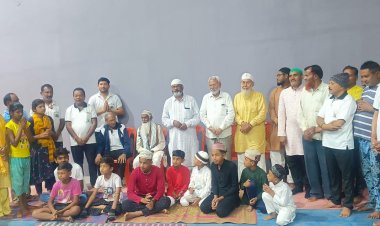 योग समिति ने किया मुस्लिम भाइयों का  सम्मान