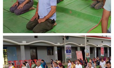 योग शरीर को प्राकृतिक पद्वति से इलाज का साधन है       पार्तिका संजय महोबिया