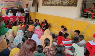 भारतमाता स्कूल में हुआ कम्युनिटी साइबर जागरूकता और काउन्सलिंग कार्यक्रम