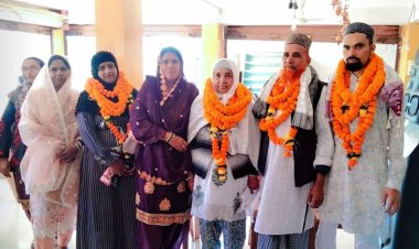 मक्का मदीने की जियारत पर निकले  सैयद आबिद अली सैयद माजिद अली