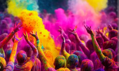 सौहार्दपूर्ण माहौल मे छुईखदान में मनाया गया होली