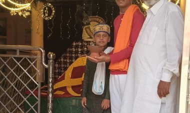 मोहम्मद अर्श ने मक्का फतह के मौके पर बाबा गुलाब शाह रह,अलैह के आस्ताने से शुरू की खिदमत की शुरुआत