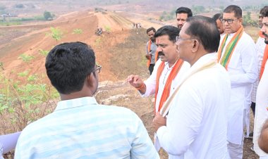 सिद्धबाबा जलाशय होगा सिंचाई का मजबूत आधार   मुख्यमंत्री श्री विष्णुदेव साय