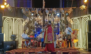 डॉ. विधा सिंह की प्रस्तुति से झूम उठा छुईखदान का गणेश पंडाल