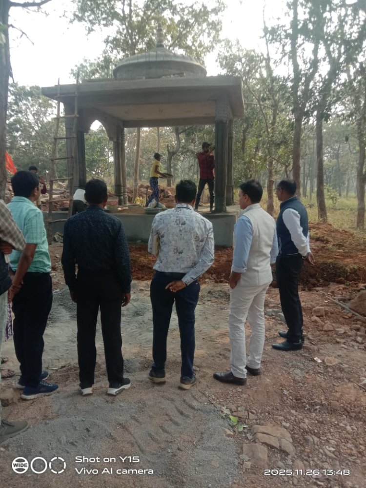 कलेक्टर इन्द्रजीत सिंह चंद्रवाल ने किया विभिन्न विकास कार्यों का निरीक्षण