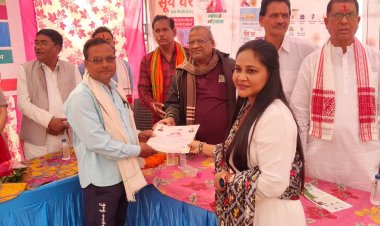 छुईखदान में गरिमामय ढंग से मनाया गया छत्तीसगढ़ रजत महोत्सव