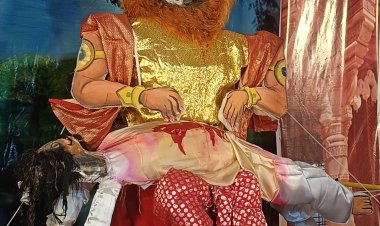 52 वर्षों से बाजार लाइन में विराजीत हो रही   मांता दुर्गा