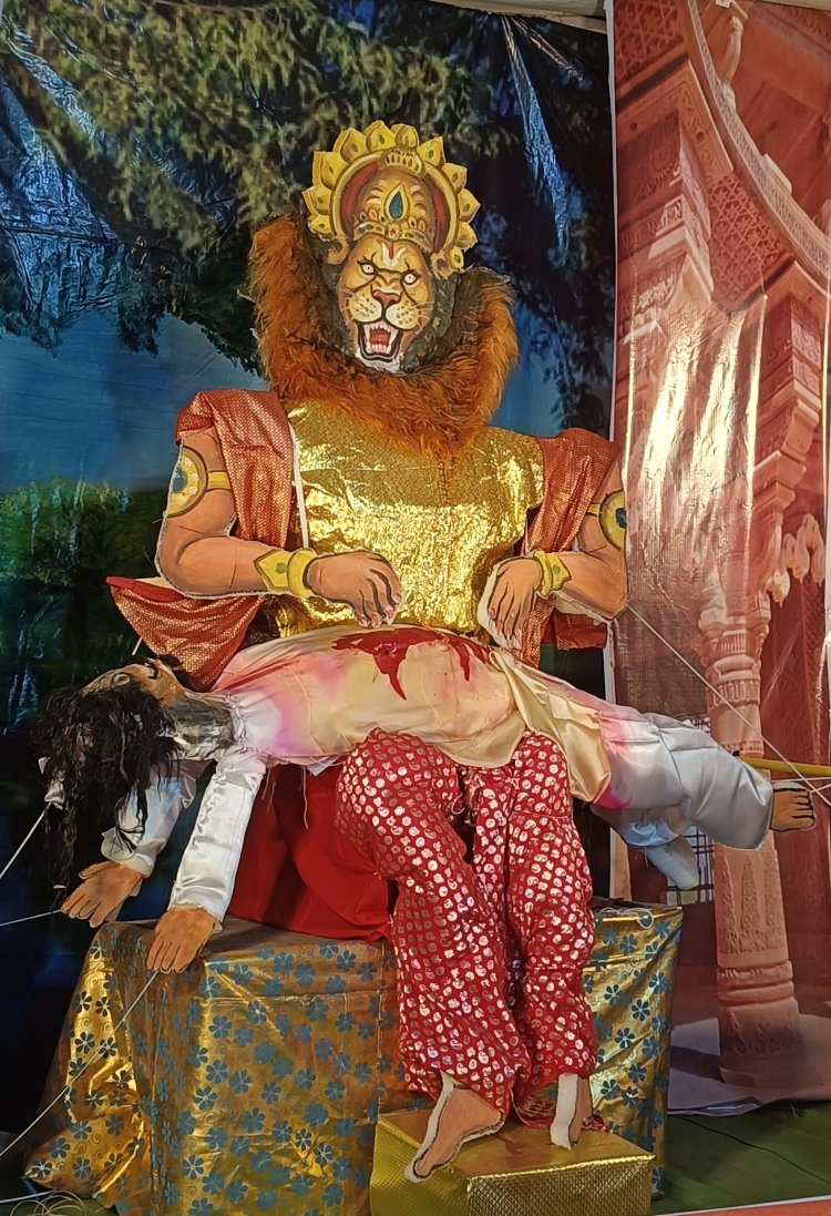 52 वर्षों से बाजार लाइन में विराजीत हो रही   मांता दुर्गा